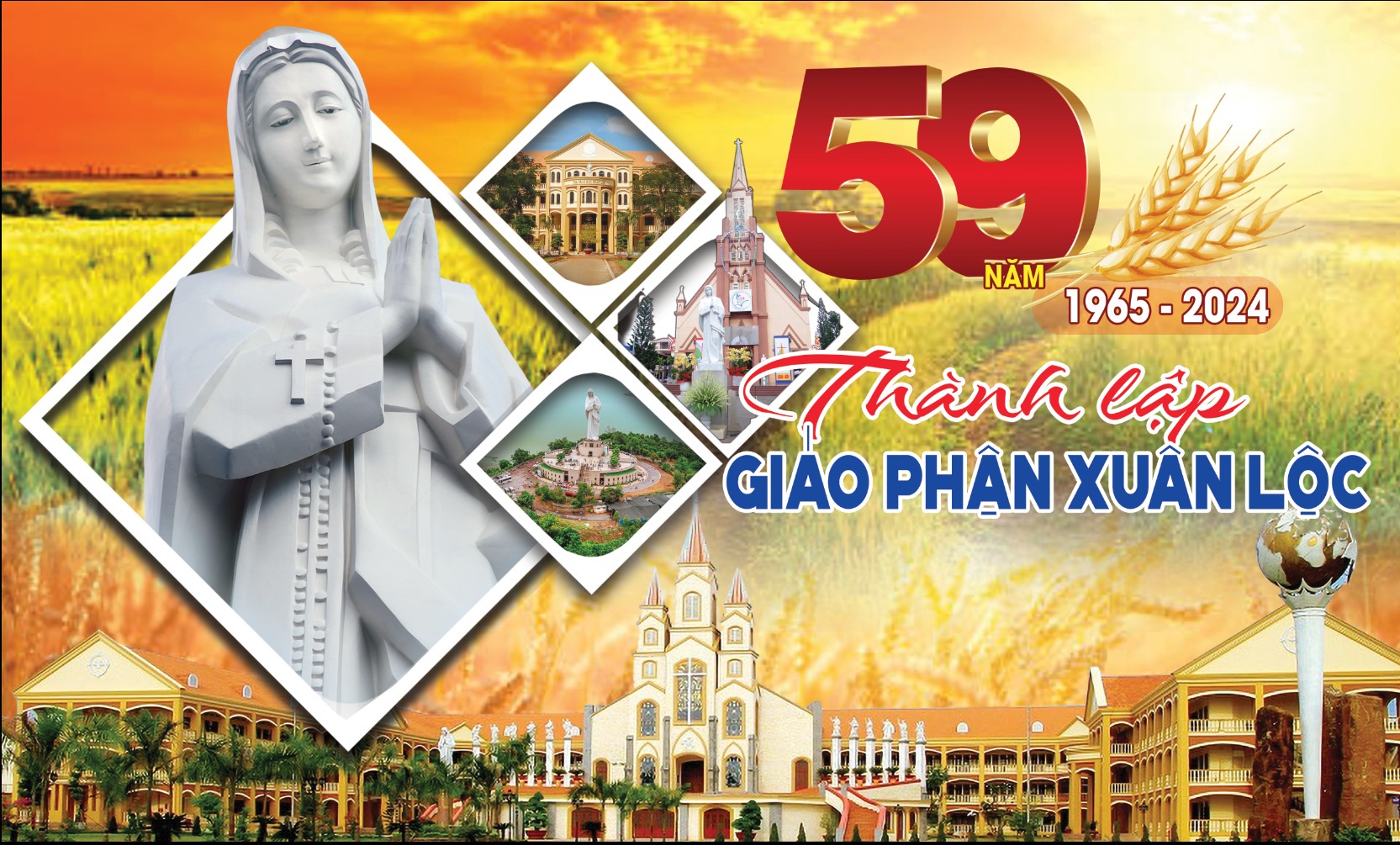 VIDEO THÁNH LỄ KỶ NIỆM 59 NĂM THÀNH LẬP GIÁO PHẬN XUÂN LỘC